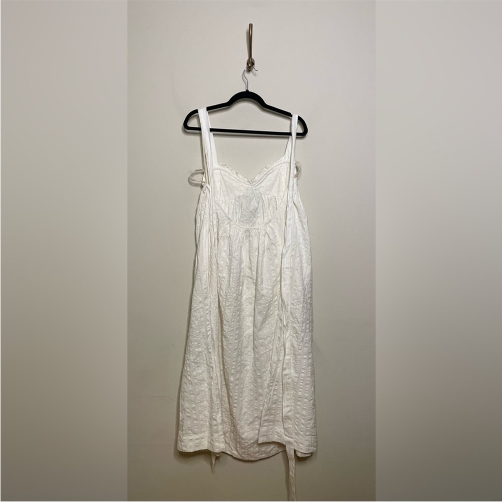 Free People x free-est Poppy Midi Dress in Coconut Milk - Picture 8 of 9